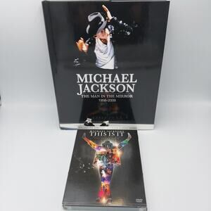 Michael Jackson The Man in the Mirror 1958-2009‎ Hard copy And This Is It DVD*
